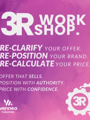 [3Pax] 3R Workshop : Re-clarify Your Offer. Re-position Your Brand. Re-calculate Your Price.