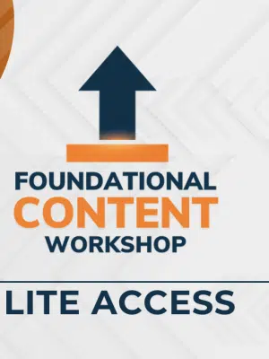 Lite Access - Foundational Content Workshop